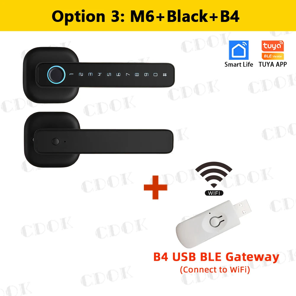 Bluetooth Smart Fingerprint Door Lock