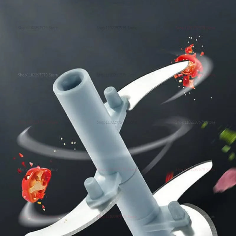 500/900ML Manual Meat Mincer & Garlic Chopper - Versatile Hand-Pull Vegetable Grinder for Effortless Kitchen Prep