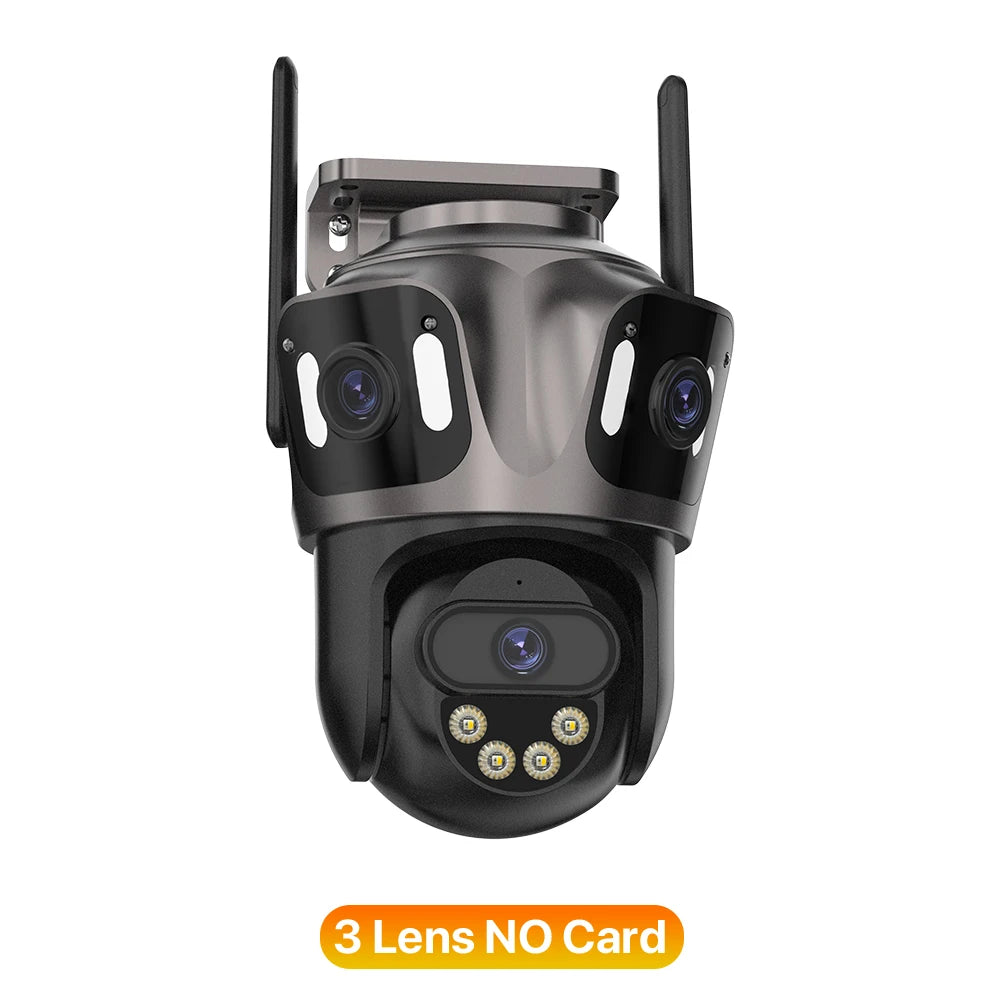 4K Dual Lens Outdoor WiFi Security Camera