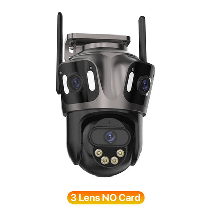 4K Dual Lens Outdoor WiFi Security Camera