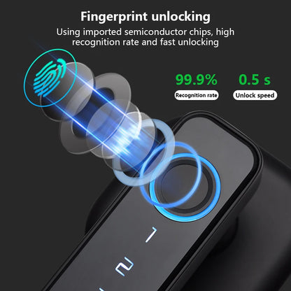 Bluetooth Smart Fingerprint Door Lock