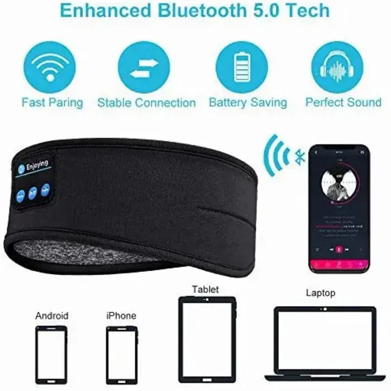 Wireless Bluetooth Sleep Headband Headphones
