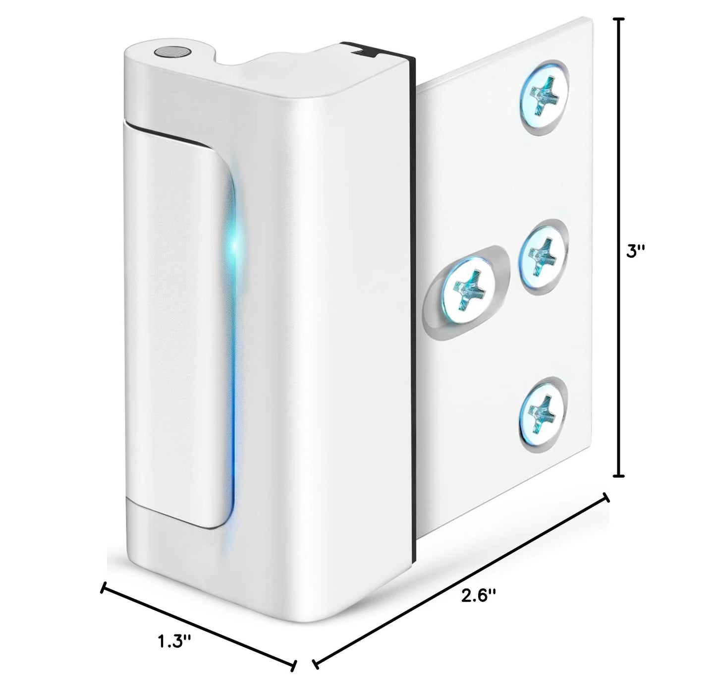 Anti-Theft Door Reinforcement Lock – Aluminum Alloy Security