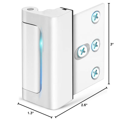Anti-Theft Door Reinforcement Lock – Aluminum Alloy Security